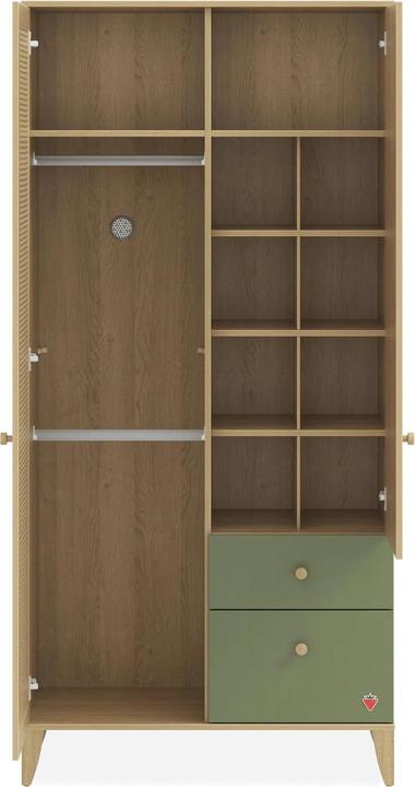 Image du produit Cilek Armoire Baby Loof 2 portes (199.50 cm)