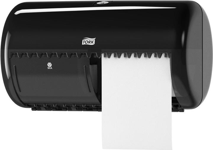 Actual product image Tork Toilet Roll Dispenser Black T4