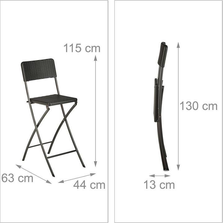 Actual product image Relaxdays Bar stool
