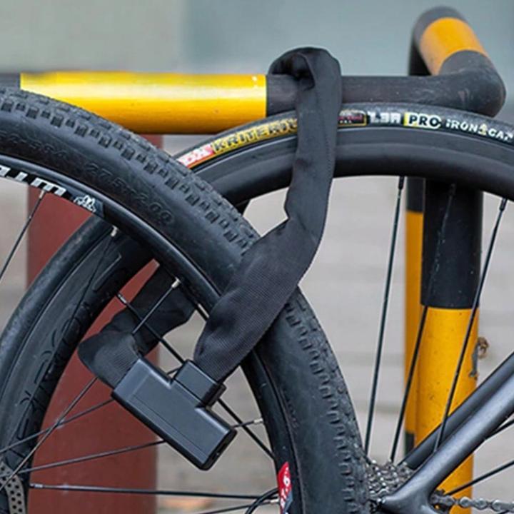 Image du produit Rockbros 32430708001 antivol pour vélo avec clé 0.97 m - noir
