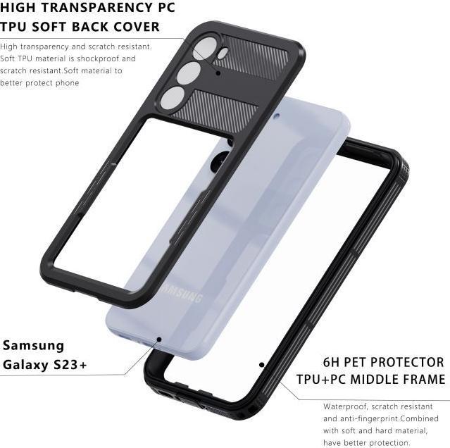 Image du produit Mu Sport Protection tout temps à 360 (Samsung Galaxy S23+)