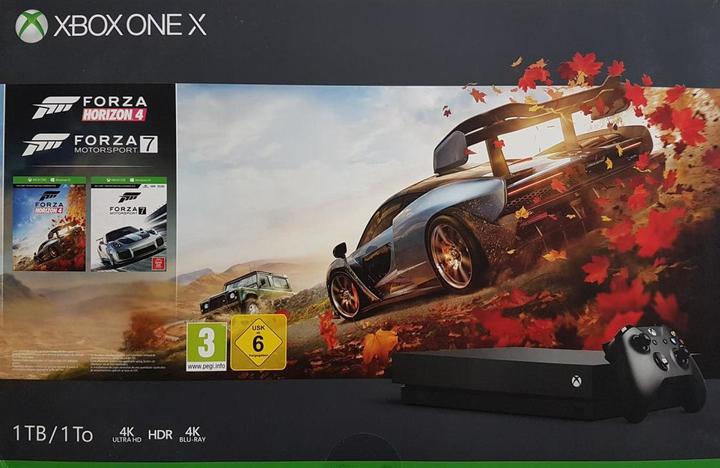 Produktbild Microsoft Xbox One X - Forza Horizon 4 + FM 7 Bundle