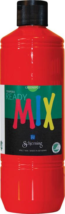 Schjerning Colore della tempera ReadyMix (Rosso, 500 ml)