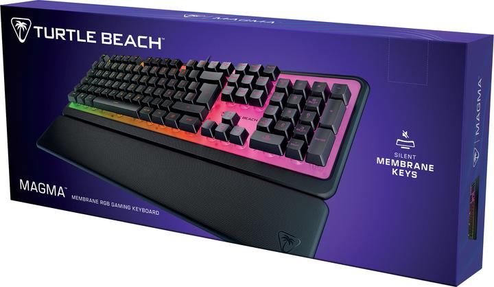 Produktbild Turtle Beach TURTLE B. Magma RGB Membrane Keyboard TBK100402 CH-Layout (CH, Kabelgebunden)