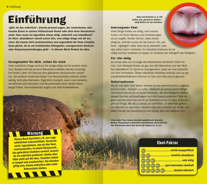 Image du produit Die 100 ekligsten Dinge der Welt (Allemand, Anna Claybourne, 2024)
