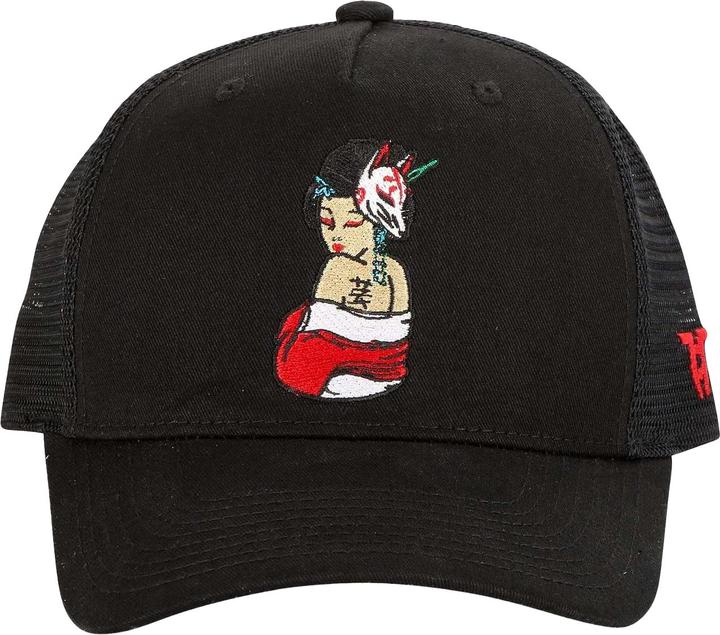 Actual product image Tokyo Time Unisex Adult Geisha Trucker Cap (One size)