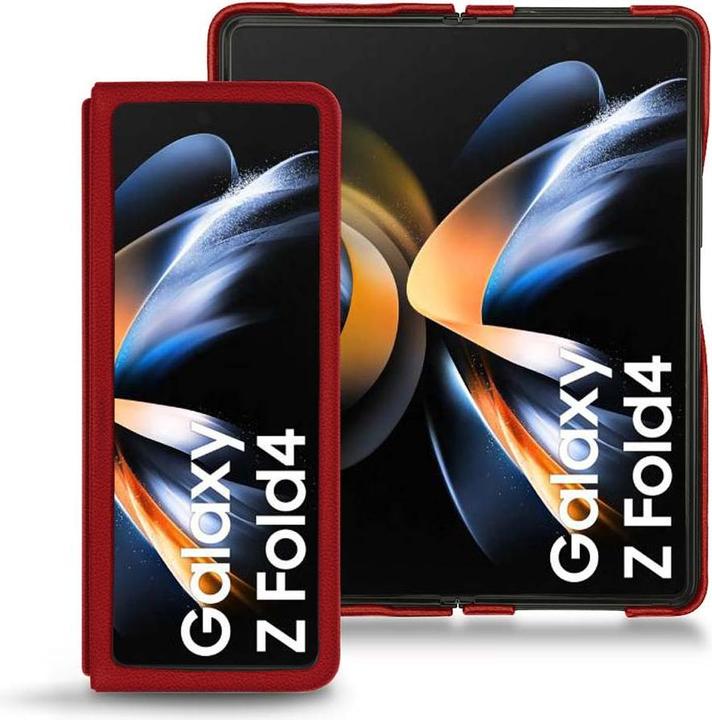 Actual product image Noreve Samsung Galaxy Z Fold4 leather cover (Samsung Galaxy Z Fold4)