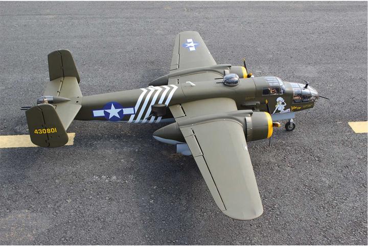 Image du produit Seagull Models ( SG-Models ) B-25 MITCHELL GIANT SCALE ARF 2,4M MIT ELEKTR. EINZIEHFAHRWERK, matt