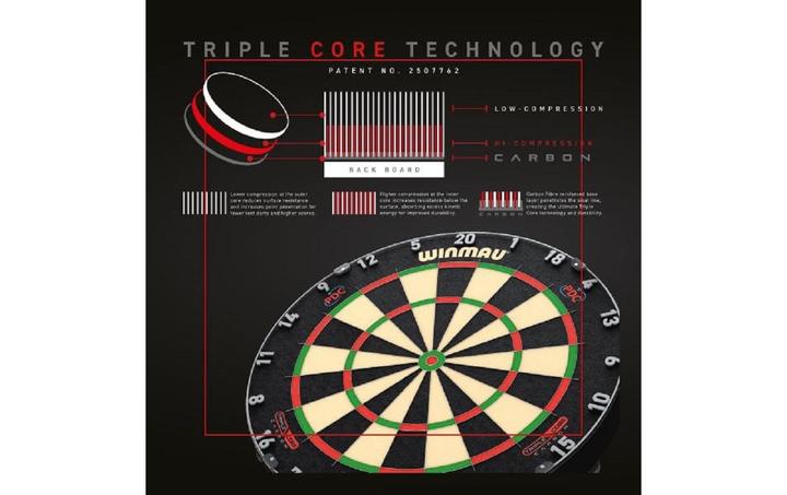Actual product image Winmau Dartboard Blade 6 Triple Core Carbon