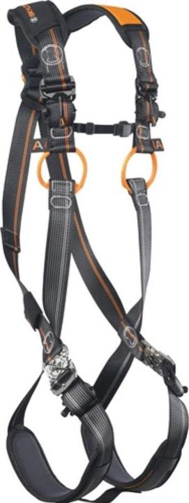 Skylotec Harness Ignite Ion EN361:2002 black/orange/anthracite f.Gr.M/XXL (Safety harness, 140 kg)