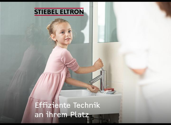 Produktbild Stiebel Eltron DEM 4 Elektronischer Mini Durchlauferhitzer nur fürs Handwaschbecken, 4,4 kW, ohne Stecker, VDE