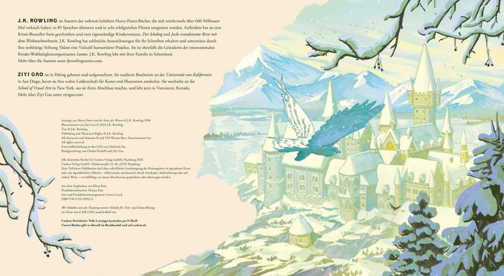 Productafbeelding Weihnachten in Hogwarts (Duits, Ziyi Gao, J.K. Rowling, 2024)