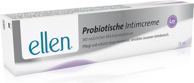 Actual product image Ellen Probiotische Intimcreme (15 ml, Intimate cream)