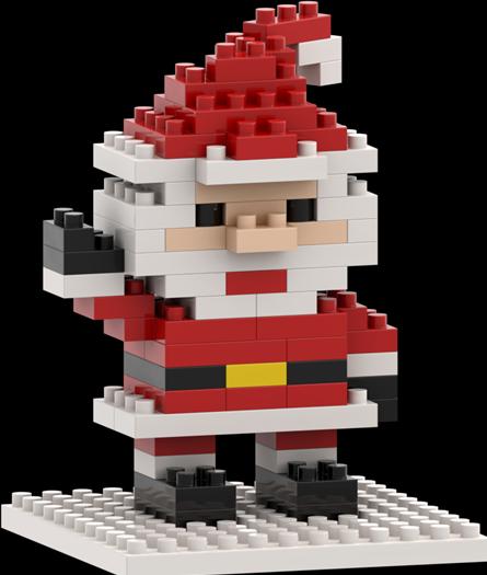 Immagine prodotto Brixies Cartolina postale di Babbo Natale
