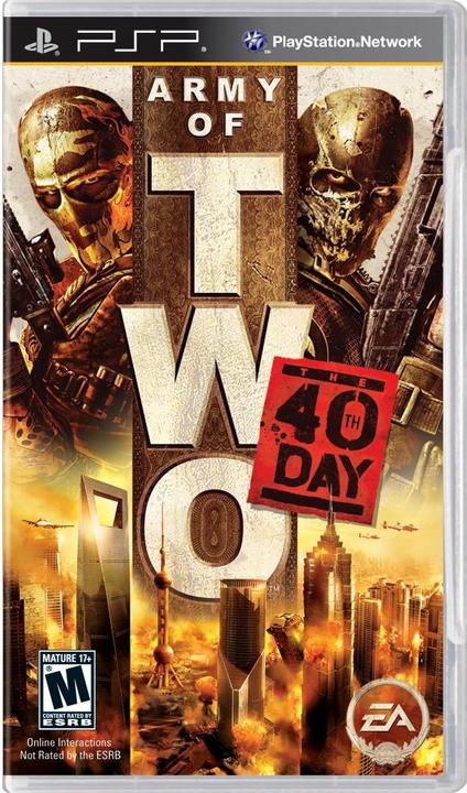 Actual product image EA Games Army of Two: The 40th Day, PSP English PlayStation Portable (PSP) (PSP, EN)