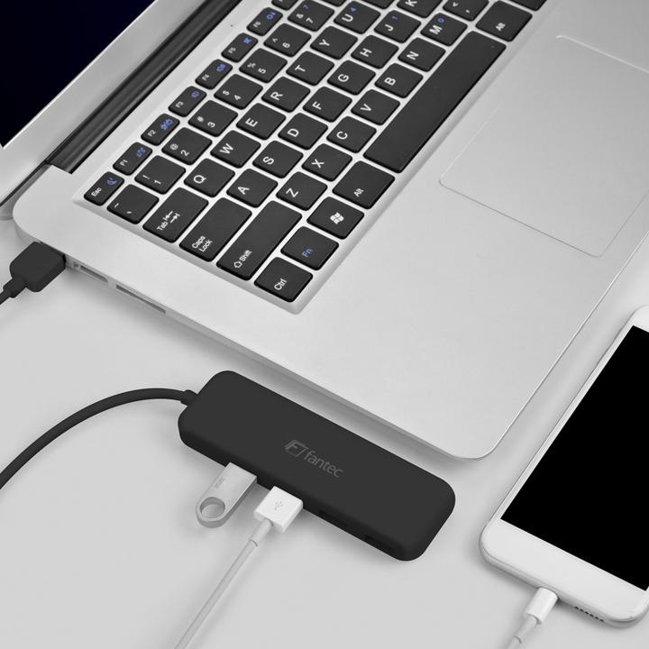 Produktbild Fantec UMP-4U (USB-A, 4 Ports)