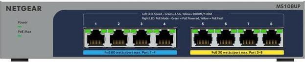 Immagine prodotto Netgear MS108UP Ultra60 (8 Porti)
