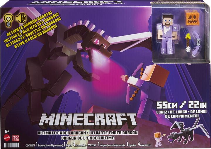 Produktbild Minecraft Ultimativer Enderdrache mit Steve Figur
