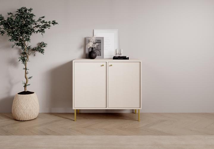 Actual product image ADRK Furniture Tili 2D chest of drawers (83.5 x 41 x 74 cm)