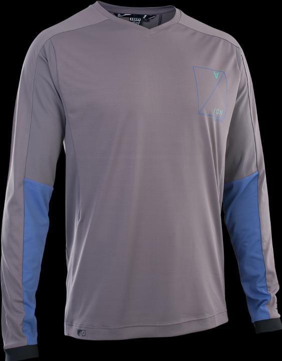 ION Bike Jersey Traze Amp LS AFT men - shark-grey