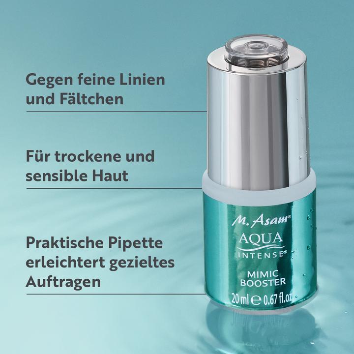 Produktbild M. Asam AQUA INTENSE Mimic Booster Serum (20 ml)