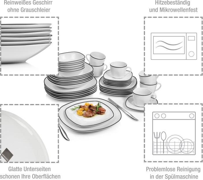 Produktbild Sänger Geschirrservice Bilgola (36 Stück)
