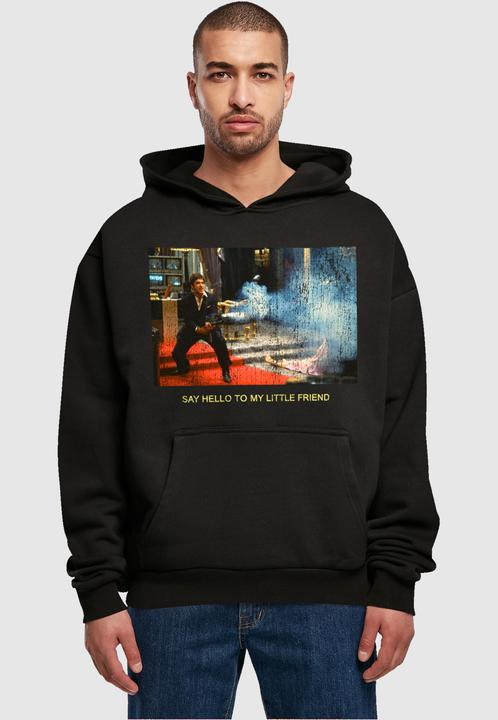 Image du produit Urban Classics Sweat à capuche ultra épais Scarface Little Friend - 78339 (4XL)
