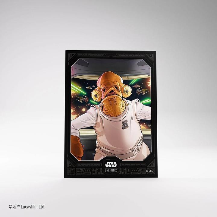 Immagine prodotto Ultra Pro Star Wars: Unlimited Art Sleeves - Admiral Ackbar