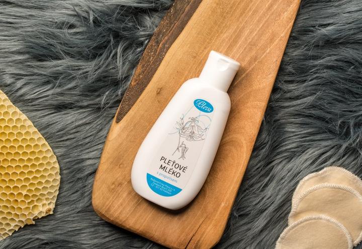 Actual product image Pleva Skin milk with propolis (Body milk)
