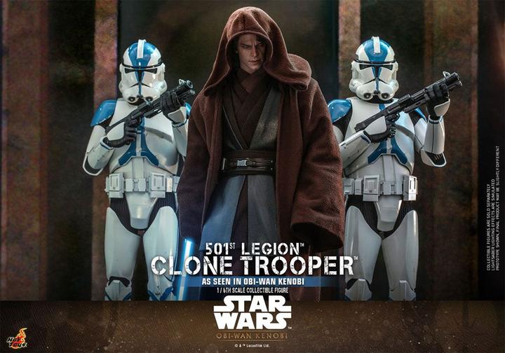Actual product image Hot Toys Star Wars: Obi-Wan Kenobi 1/6 501st Legion Clone Trooper