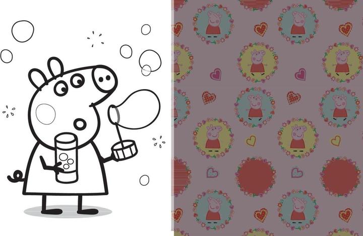 Produktbild Peppa Pig Mein wutzig-tolles Kritzel-Kratzel-Buch (Deutsch, Schwager & Steinlein Verlag, 2021)