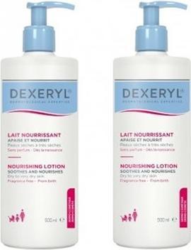 Produktbild Ducray Dexeryl Duo Nourishing Lotion - 2x 500 Ml (Eau de Parfum, 1000 ml)