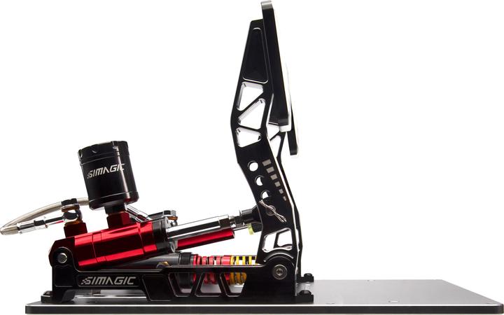 Produktbild Simagic P2000 Hydraulic 2-Pedal Set, 100KG Loadcell - Crimson Edition