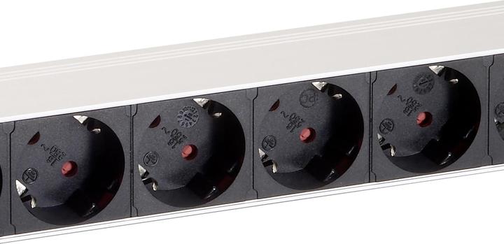 Produktbild equip Steckdosenleiste 1HE8fach Schukon. Alu Sch (8 x, CEE 7/3, 1.80 m)