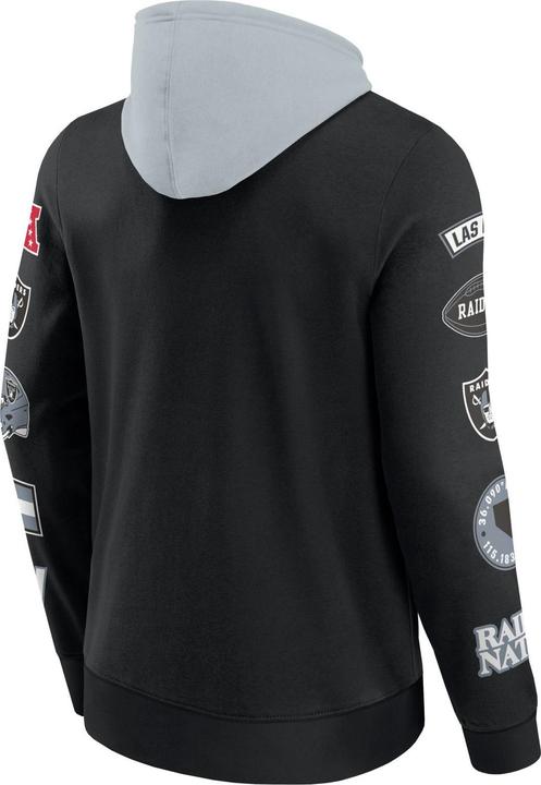 Produktbild Fanatics Las Vegas Raiders NFL Sleeve Prints Hoody - M (M)