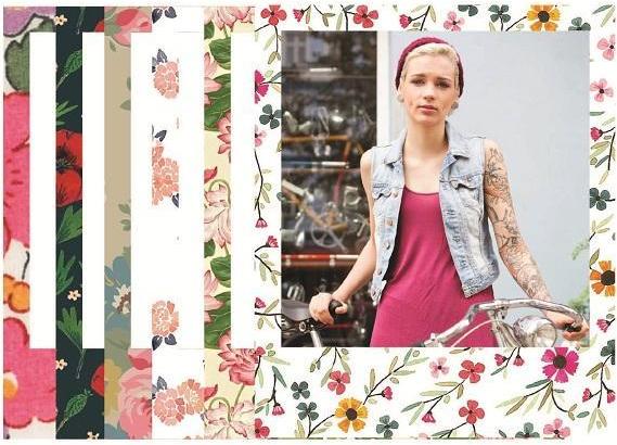 Produktbild Doiy Polaprint, Floral