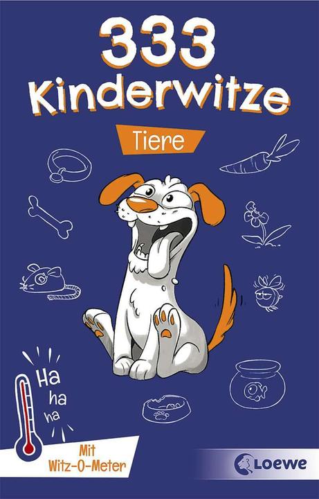 Immagine prodotto 333 Kinderwitze - Tiere (Tedesco, Kaja Reinki, Saggistica Loewe, Sonja Fiedler-Tresp, Ron Lipkowski, 2020)