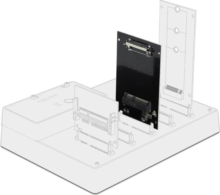 Produktbild Delock Adapter SATA -mSATA 2 cm