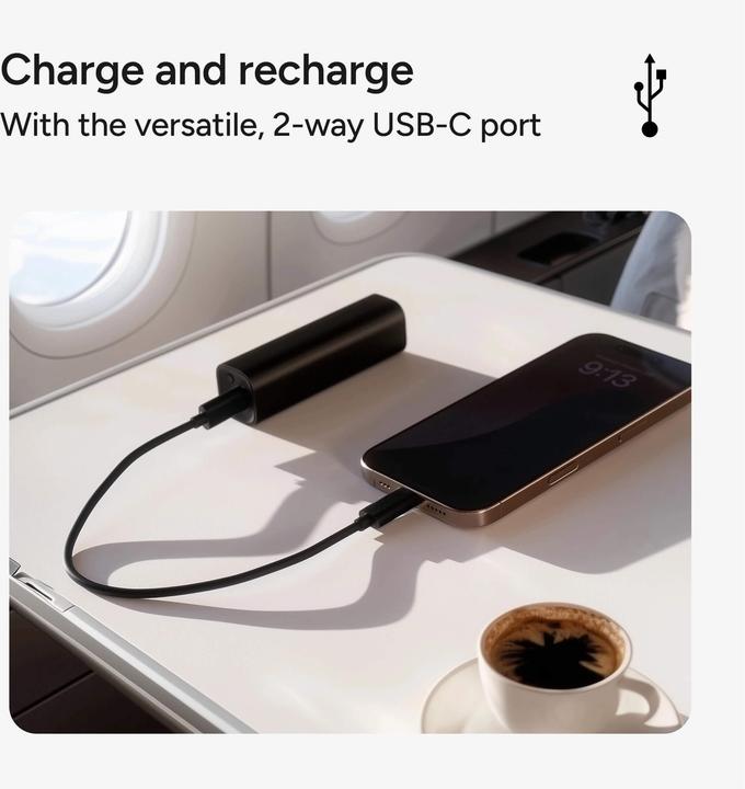 Actual product image mophie Powerstation Mini (5000 mAh, 20 W)