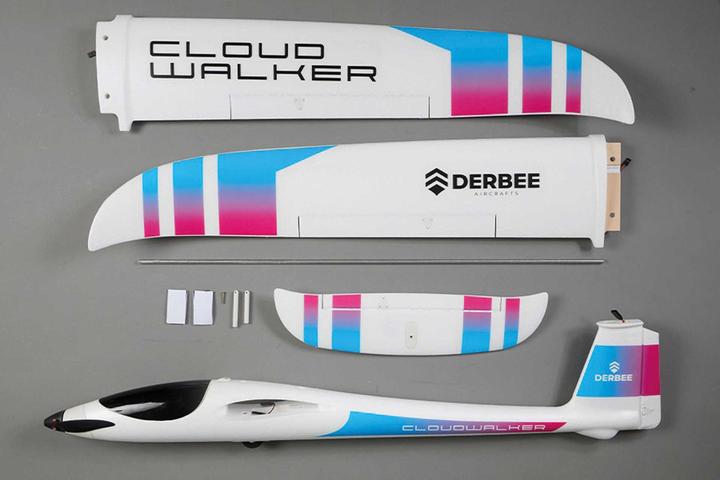 Immagine prodotto Derbee Cloudwalker Elektrosegler PNP- 180cm (Aliante)