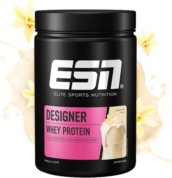 Produktbild ESN Designer Whey Protein (Vanille, Milk, 30 Stk., 908 g)