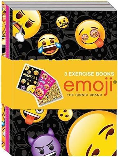 Produktbild Emoji Notizbuch 3erPack (A5, Liniert)