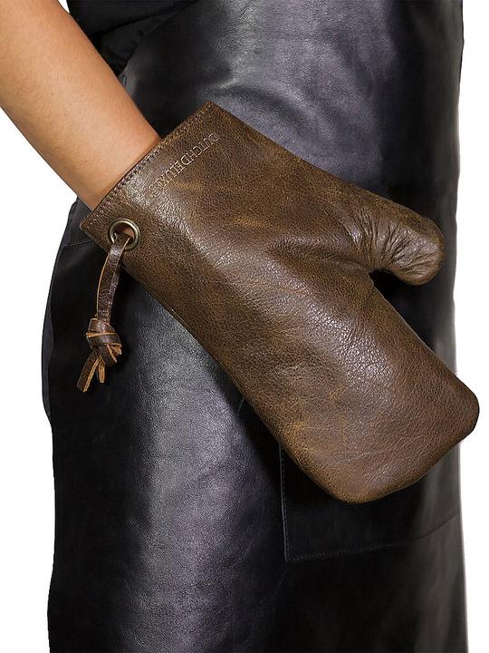 Produktbild DutchDeluxes Ofen-Handschuh braun (Vollnarbenleder)