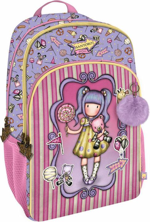 Gorjuss Schulrucksack First prize Lila (29 x 45 x 17 cm)