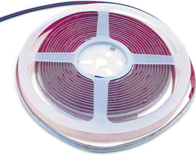 Image du produit HiluX RGBW COB LED Strips - 24V - 16W - 620lm/m - RGB+2700K - CRI90+ - 5m - IP20 (RGB, 500 cm, Intérieur)