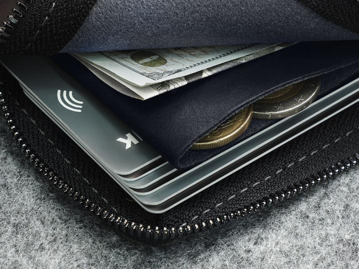 Actual product image Pularys Wallet OLDTIMER credit card holder