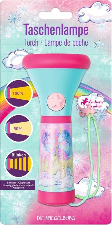 Image du produit Die Spiegelburg Lampe de poche licorne