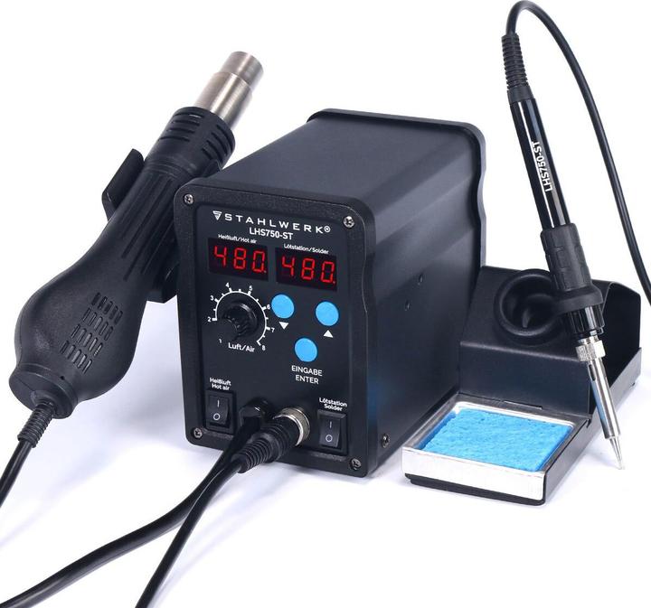 Actual product image Stahlwerk Hot air soldering station