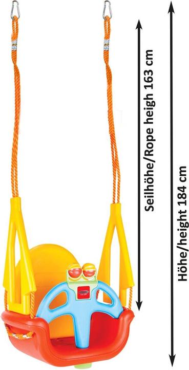Produktbild Jamara Kinderschaukel Grow with me 3in1 rot