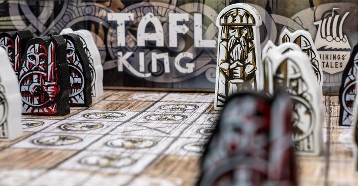 Produktbild Tactic Viking's Tales: Tafl King (58984) (Schwedisch, Französisch, Englisch, Russisch, Finnisch, Litauisch, Deutsch, Spanisch, Ukrainisch)